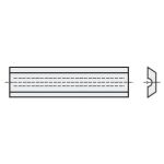 IGM Reverse knife HWM - 30x8x1,5 mm type Leitz