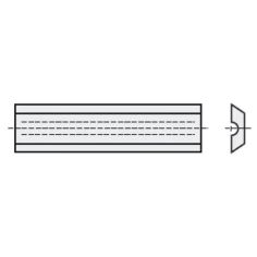 IGM Reverse knife HWM - 50x8x1,5 mm type Leitz