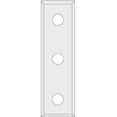 IGM Reverss nazis N012 HWM - 50x12x1,7 UNI (3 holes )