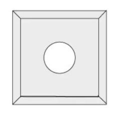 IGM Нож обратный N012 HWM Z4 - 12x12x1,5 UNI