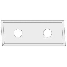IGM Нож обратный N017 HWM Z4 фаска 3- 28,3x9x1,5 UNI