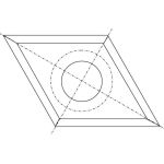 IGM Reverse knife N023 HWM - 16x28x2 Wood+