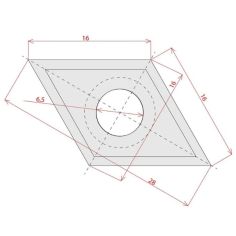 IGM Reverss nazis N023 HWM - 16x28x2 Wood+ 2