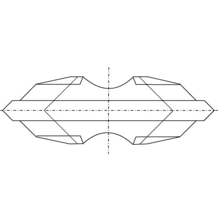 IGM Нож обратный N041 HWM - 18x5,7x3,5 UNI