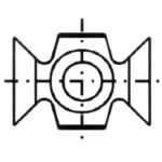 IGM Reverse knife N032 HWM - R1,5 16x22x5 Wood