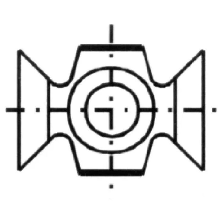 IGM Нож обратный N032 HWM - R2,0 16x22x5 Дерево