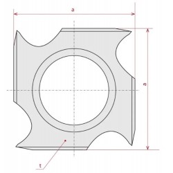 IGM Reverss nazis N021 HWM - 18x18x2,45 Wood+