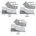 IGM Profilnazis frēzei type B for F634, bottom