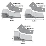 IGM Profilnazis frēzei type DEF for F634 side