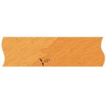 IGM Profile knife for milling cutter 40x21,5x2mm for F623