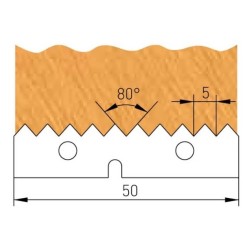 IGM Profilnazis frēzei 50x12x1,5mm for F621