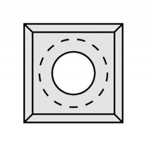 CMT Profilnazis frēzei - 14x14x2mm LaminoMDF