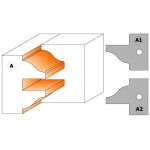 CMT Нож профильный для фрезерования для C694015 - Пара ножей D2 25x29,8x2 мм