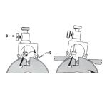 IGM magnetic knife setting jig, 2 pcs
