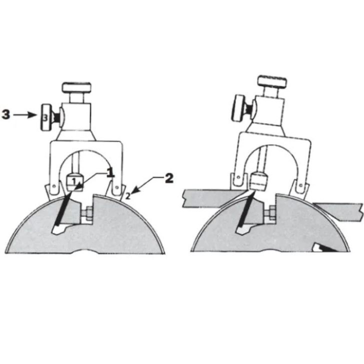 CMT magnetic planer knife setting jig, 2pcs/pack