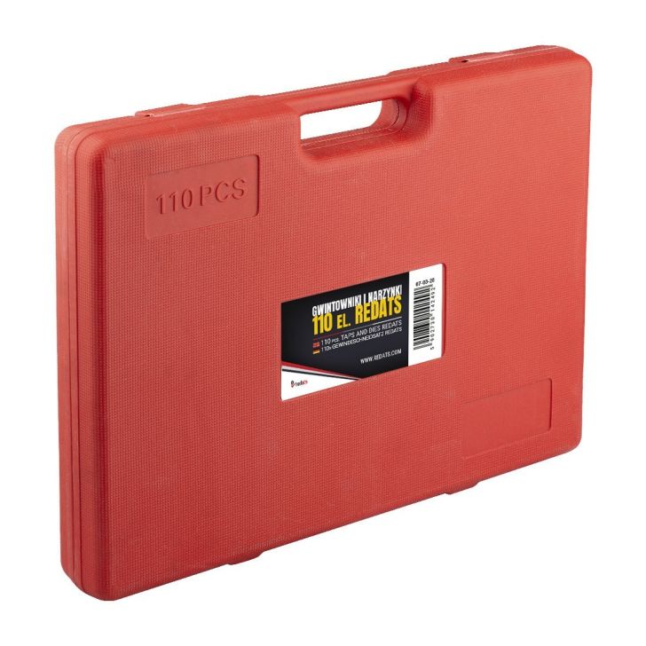 Набор для нарезки резьбы (110 шт.)