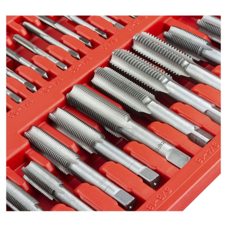 Vītņu griešanas komplekts (110 gab.)