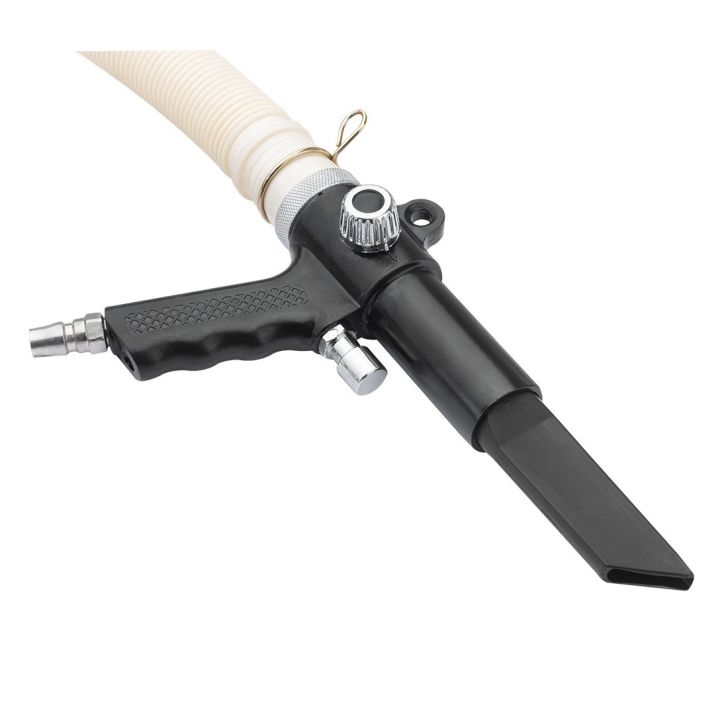 Pneimatiskais darbnīcas putekļsūcējs + piederumi