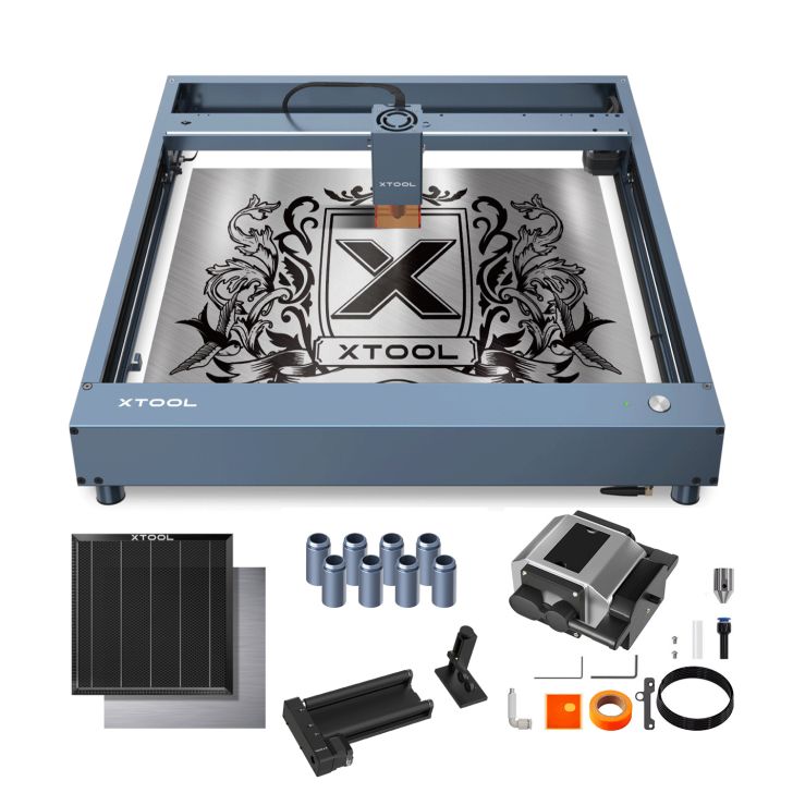 xTool D1 Pro 10W — высокоточный диодный станок для лазерной гравировки и резки своими руками