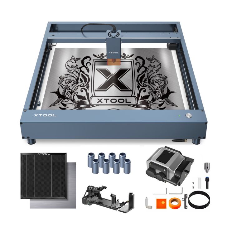 xTool D1 Pro 10W — высокоточный диодный станок для лазерной гравировки и резки своими руками