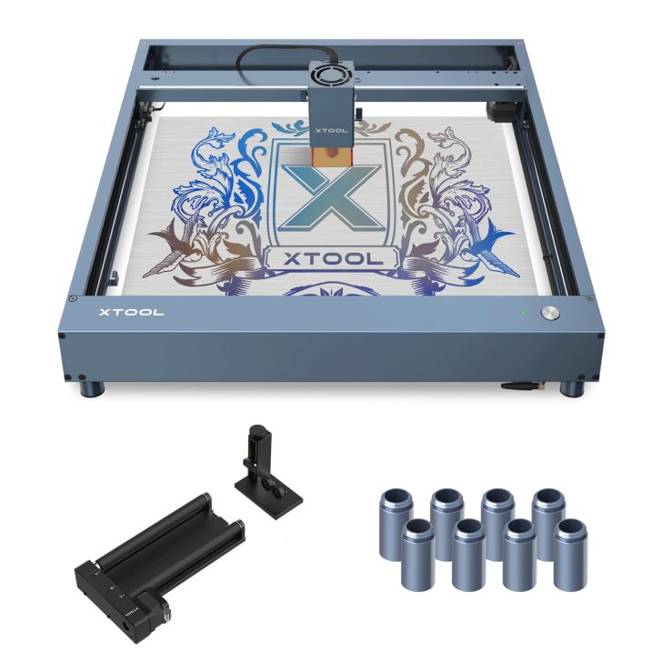 xTool D1 Pro 20W - Augstākas precizitātes diodes DIY lāzergravēšanas un griešanas mašīna