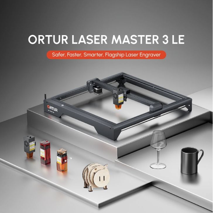 Ortur Laser Master 3 LE - Станок для лазерной гравировки и резки - 10 Вт