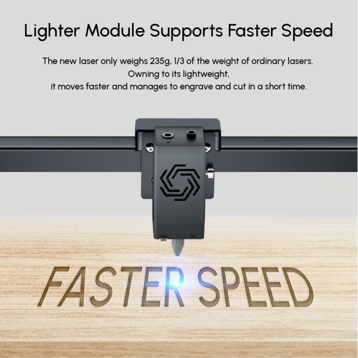 Ortur Laser Master 3 LE - Laser engraving and cutting machine - 10W