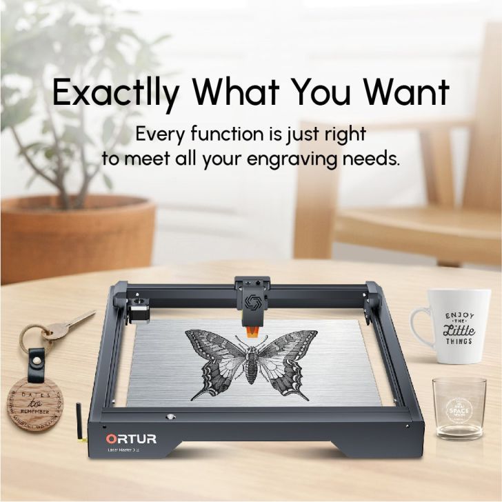Ortur Laser Master 3 LE - Laser engraving and cutting machine - 10W