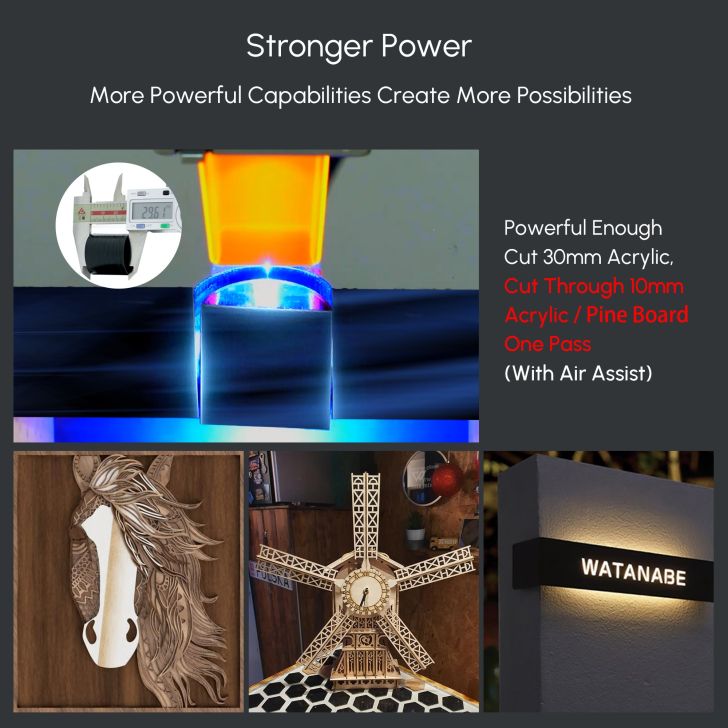 Ortur Laser Master 3 - Станок для лазерной гравировки и резки - 10 Вт