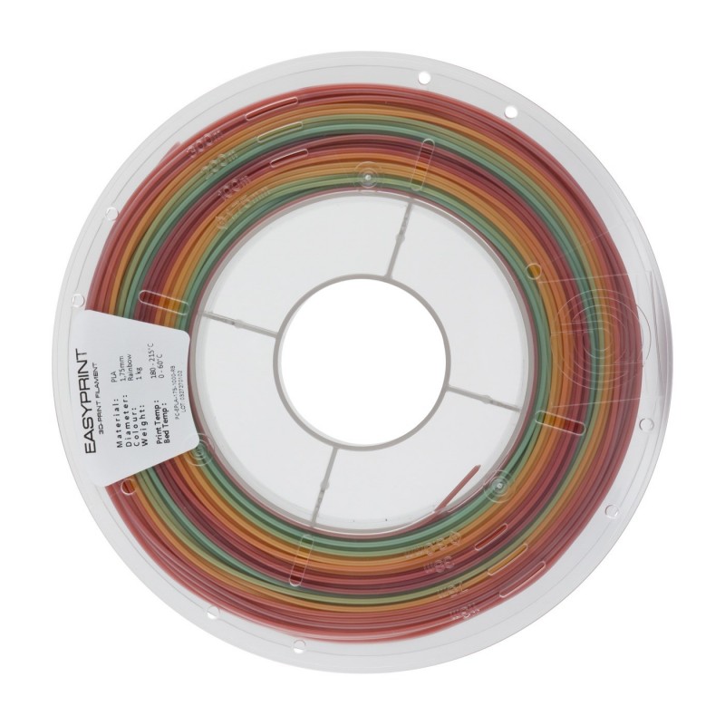 EasyPrint PLA - 1.75mm - 1 kg - Rainbow