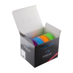 EasyPrint PLA Value Pack Neon- 1.75mm - 4x 500 g (Total 2 kg) - Neon Blue, Neon Green, Neon Orange, Neon Purple 2