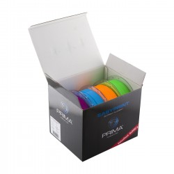 EasyPrint PLA Value Pack Neon- 1.75mm - 4x 500 g (Total 2 kg) - Neon Blue, Neon Green, Neon Orange, Neon Purple