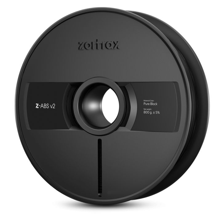 Zortrax Нить Z-ABS v2 — 1,75 мм — 800 г — чистый черный