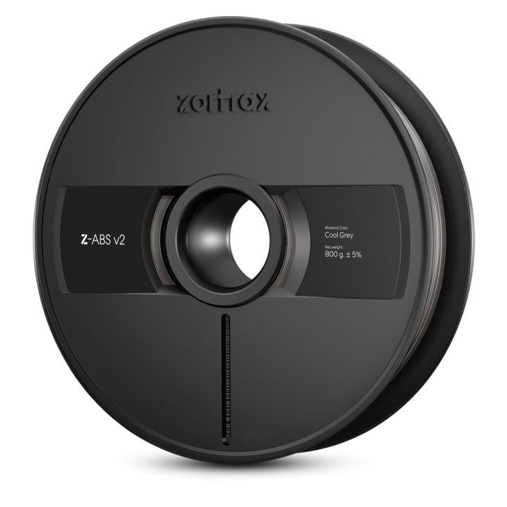 Zortrax Нить Z-ABS v2 — 1,75 мм — 800 г — холодный серый цвет