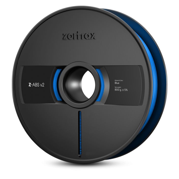 Нить Zortrax Z-ABS v2 — 1,75 мм — 800 г — синяя