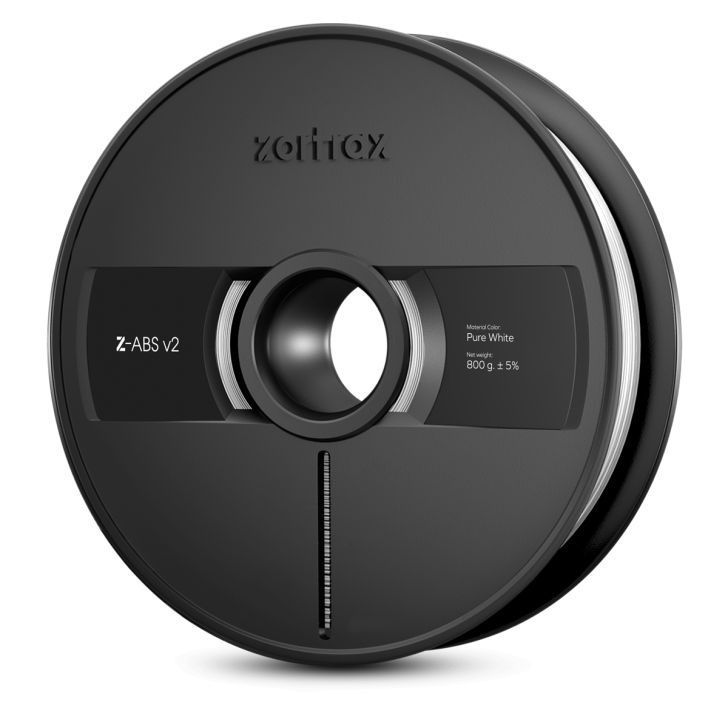 Zortrax Нить Z-ABS v2 — 1,75 мм — 800 г — чистый белый