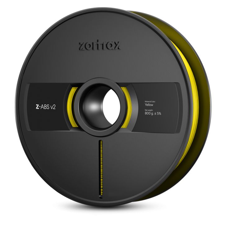 Zortrax Z-ABS v2 filament - 1.75mm - 800g - Yellow