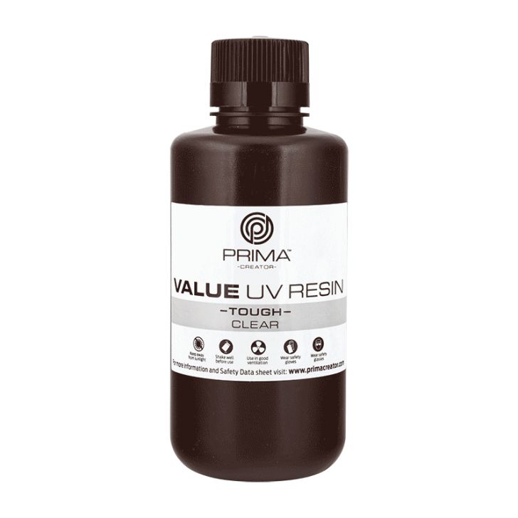 PrimaCreator Value Tough UV Resin (ABS Like) - 500 ml - Clear