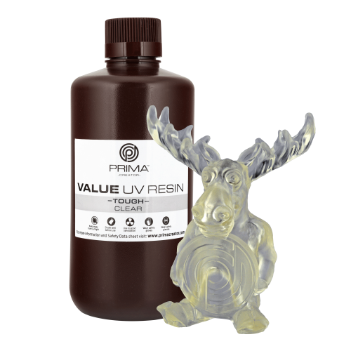 PrimaCreator Value Tough UV Resin (ABS Like) - 1000 ml - Clear