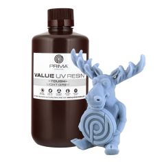PrimaCreator Value Tough UV Resin (ABS Like) - 1000 ml - Light Gray 2