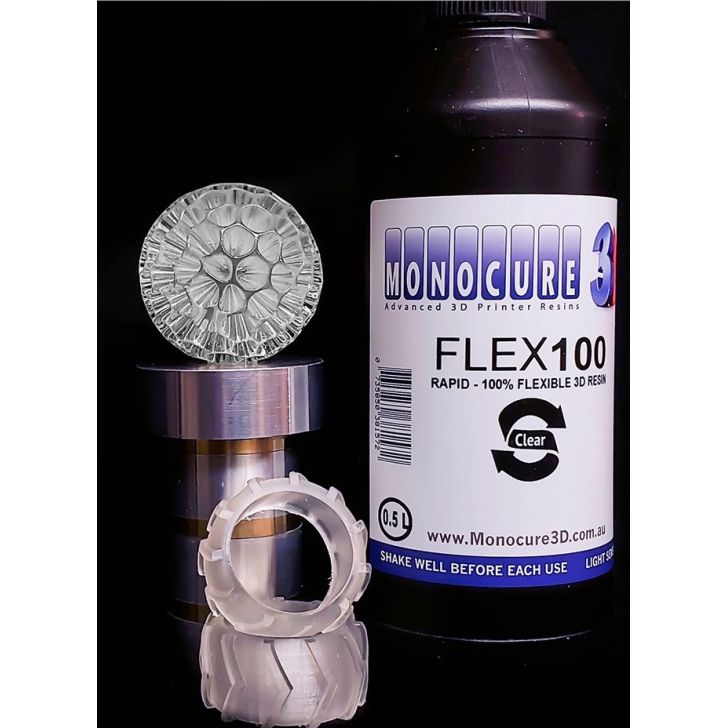 Monocure 3D Rapid FLEX100 Resin - 1 liter - Clear