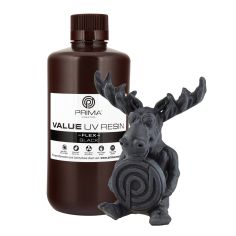 PrimaCreator Value Flex UV Resin - 1000 ml - Black 2
