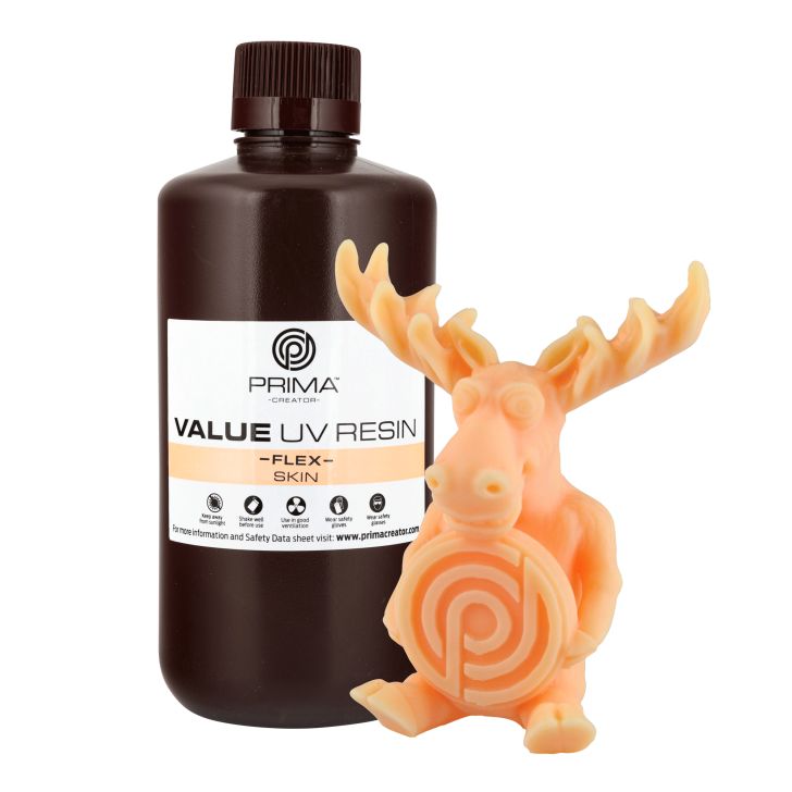 PrimaCreator Value Flex UV Resin - 1000 ml - Skin