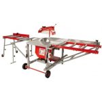 Circular saw TS400Z (400V) with swivel sawing unit + TS400ZAL 90° and adjustable bevel 45°