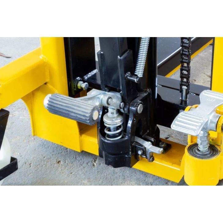 Palešu pacēlājs, mastu palešu ratiņi PW1016 1000kg 1,6m