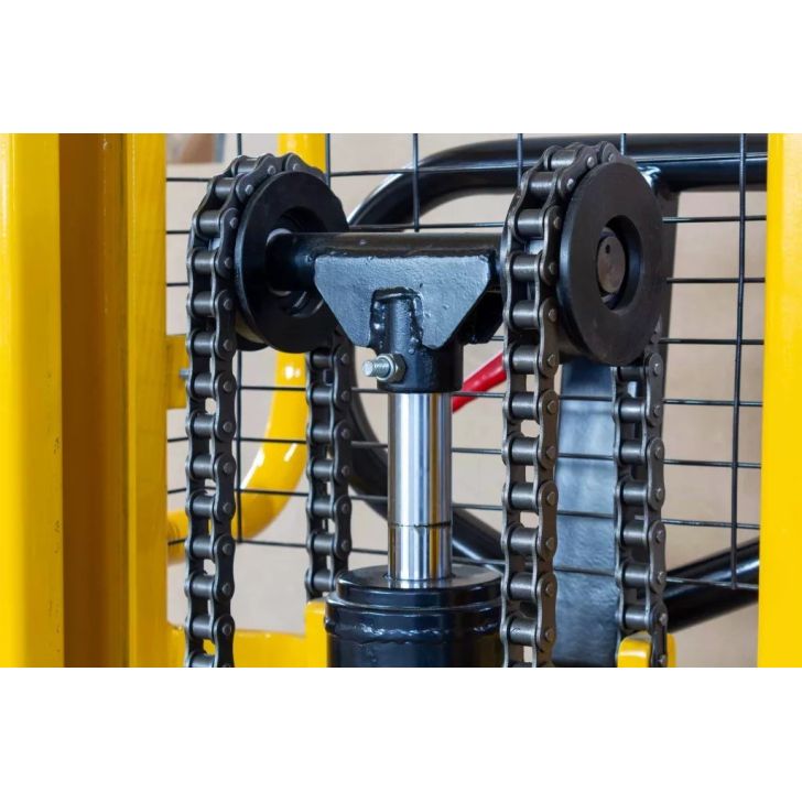 Palešu pacēlājs, mastu palešu ratiņi PW1016 1000kg 1,6m