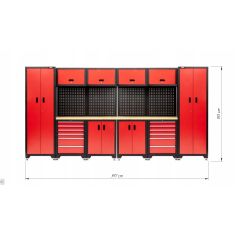Darbnīcas mēbeļu komplekts Airpress 79611X2 2