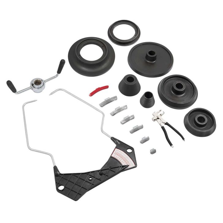 Wheel balancing machine (semi-automatic) WT-200 for truck tires