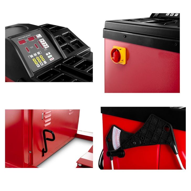 Wheel balancing machine (semi-automatic) WT-200 for truck tires