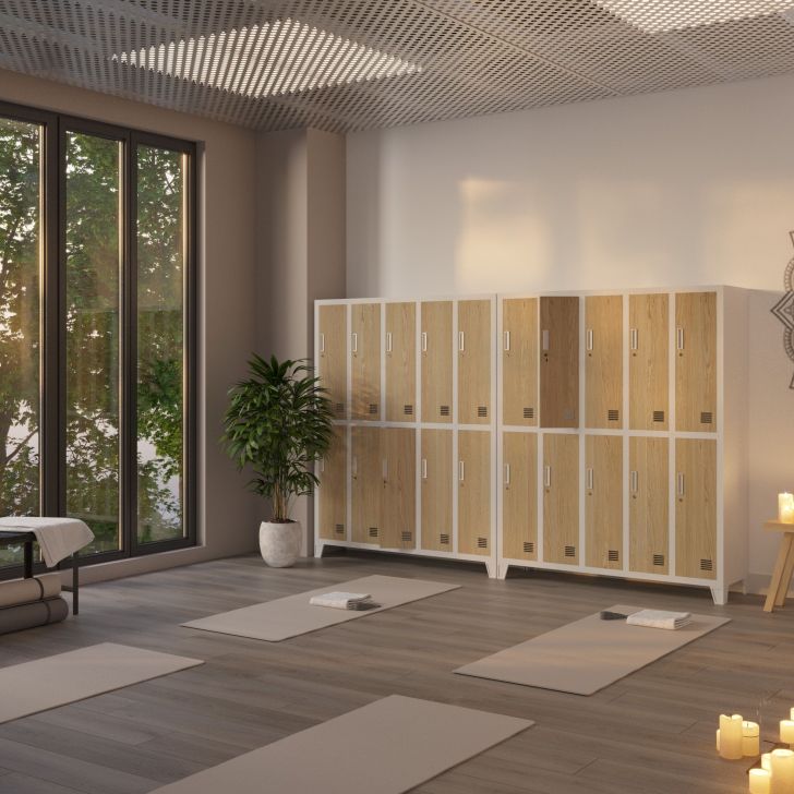 JAN NOWAK Eco Design 10-door storage cabinet BARTEK